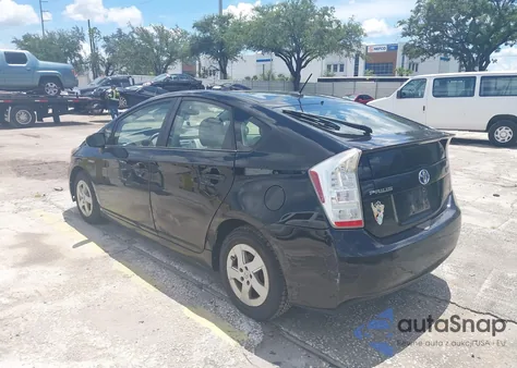 2011 Toyota Prius Two из США, поврежденный, VIN JTDKN3DU2B1412233
